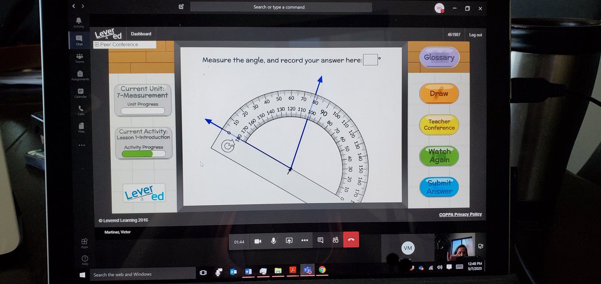 It feels good to be able to help kids with their math work. Missing the hustle and bustle of our classroom! <a href="/LeveredLearning/">Levered Learning</a> <a href="/Monty_Eagles/">Montgomery Eagles</a> #DistanceLearning #804Masters