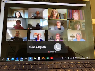 MontyLaskin's tweet photo. eeting with CCS' Management Team now, we're overseeing a Customer Service initiative that's going to transform our organization. Two hours in we take a bio break. My funny colleague asked, "Where's the washrooms?" Never a dull moment with this crew. #FunnyAndSmart #CaledonCares https://t.co/gEycS52LO4