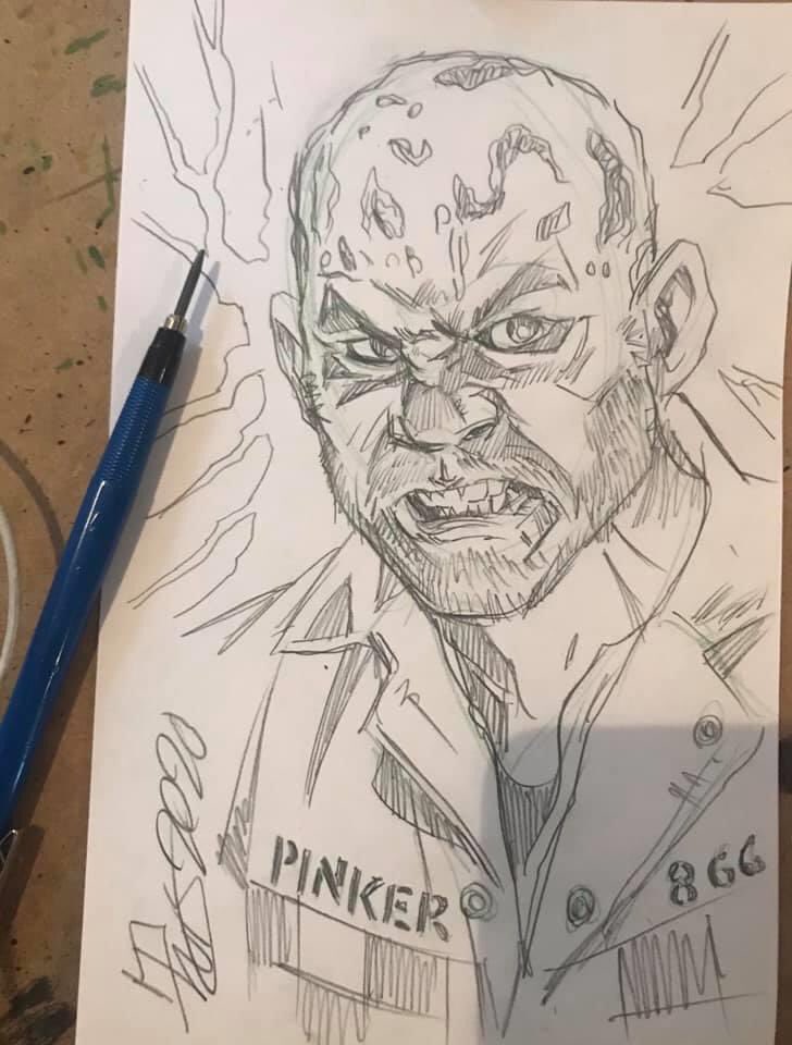 PuisCalzada's tweet photo. #shocker #shockermovie #sketch #pencils #drawing #HorrorMovies https://t.co/M8sdWedBu9
