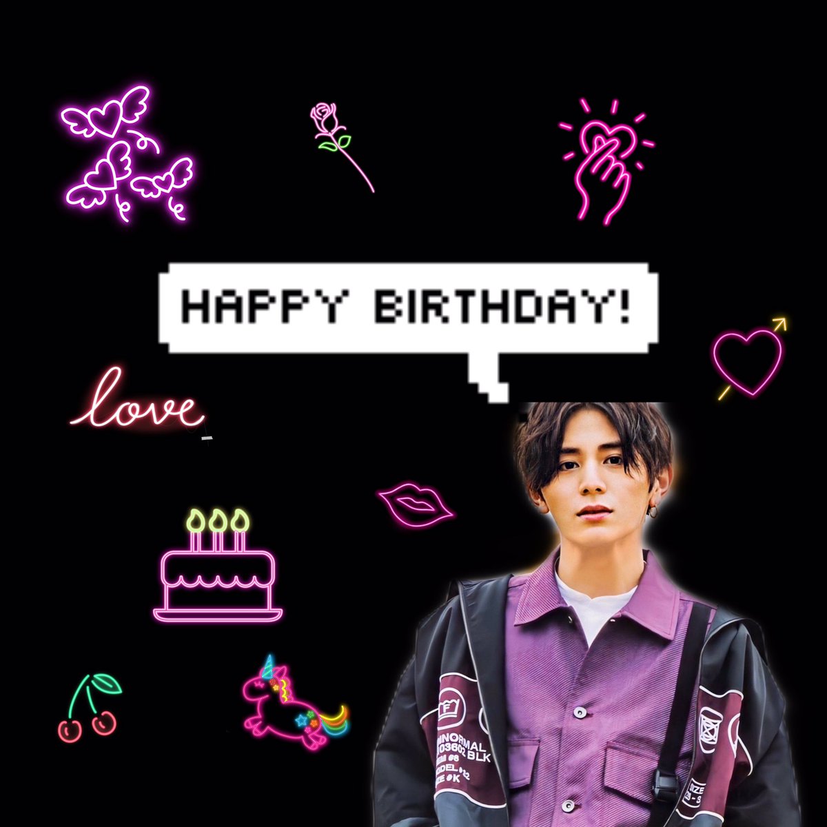 ichigosuke_'s tweet photo. ✰ ｵﾀﾝｼﾞｮｳﾋﾞｵﾒﾃﾞﾄｳ ✰
                ~ｲﾂﾃﾞﾓｷﾗｷﾗｱｲﾄﾞﾙ~

 #山田涼介誕生祭 
 #山田涼介お誕生日おめでとう 
#山田涼介27歳おめでとう
#山田涼介は最高のアイドルだよ 
 #私の永遠のアイドル🎵 https://t.co/odRrB7UGPd