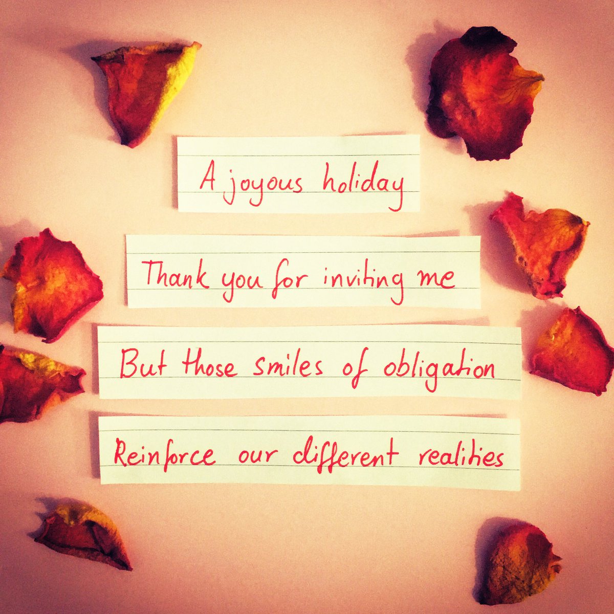 ARiversWriting's tweet image. I don’t share a lot of personal things, but one important thing that has defined me is being an outsider. Recently, I’ve been more aware of how others perceive me and how assumptions come into play when people of different backgrounds meet.

#writingcommunity #poem #poetry