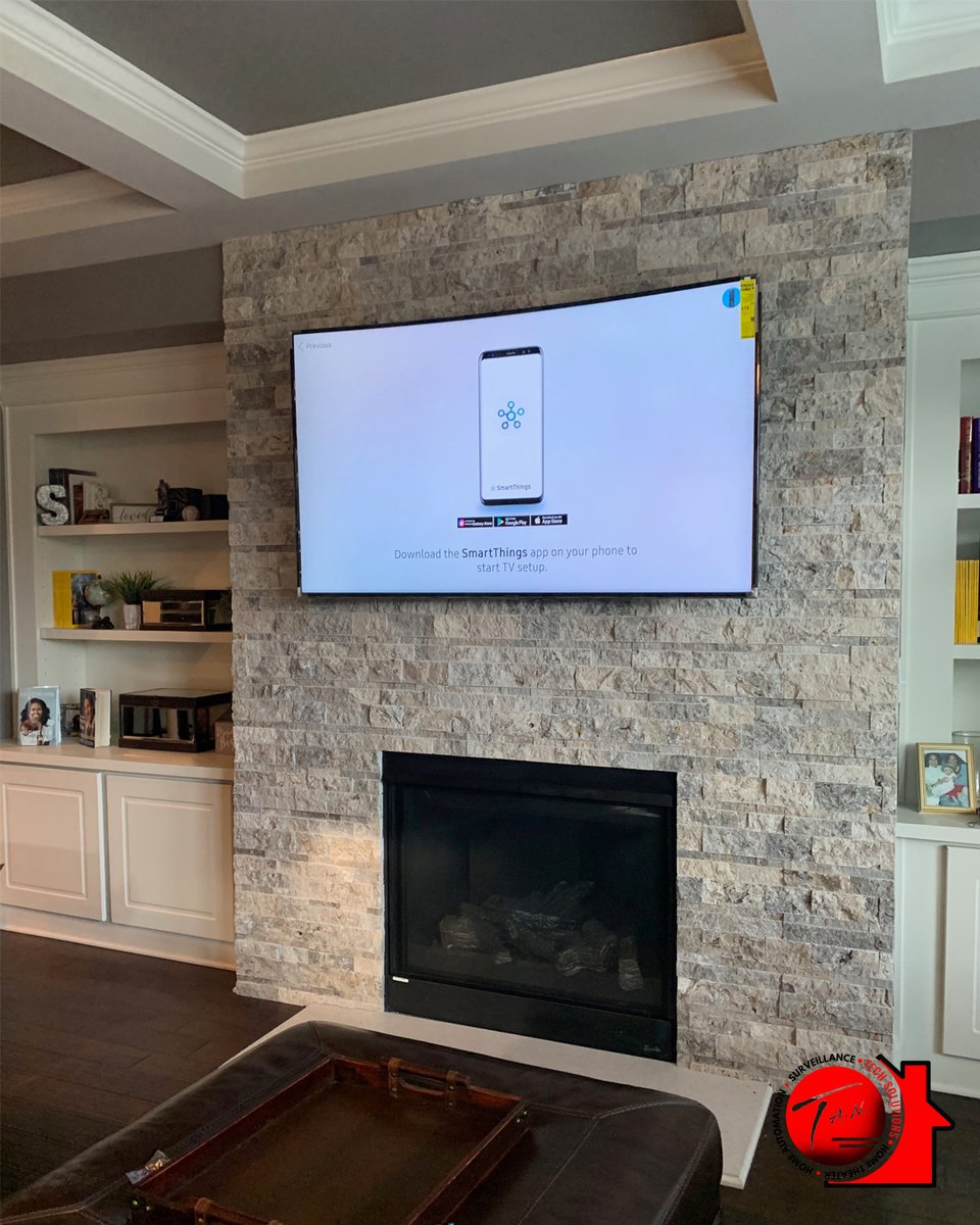 Tantechs's tweet photo. Fireplace TV installation.⁠
.⁠
.⁠
.“Experience life, Twice As Nice”⁠
📞 800-789-3722 ⁠
🏫Monday-Friday 11:00am-7:00pm Saturday 11:00am-5:00pm⁠ https://t.co/tTWHQW0R77