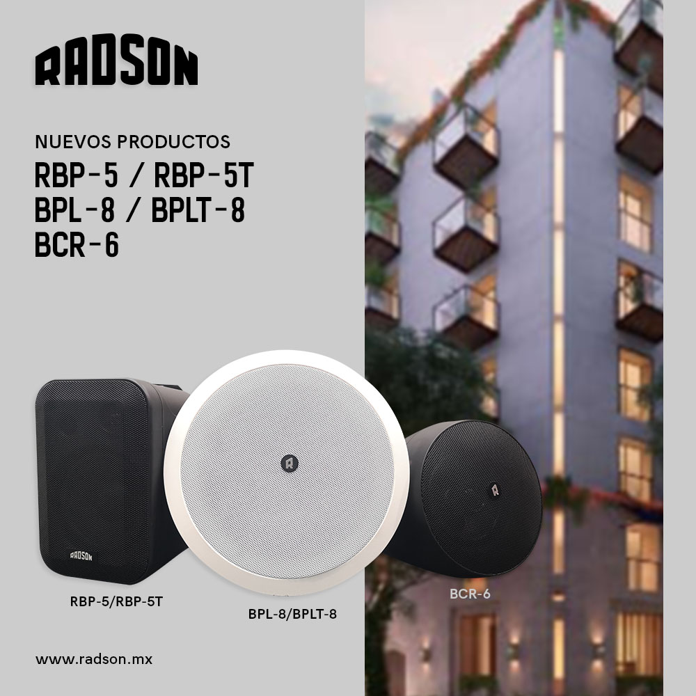 RadsonAudio's tweet image. NUEVA LÍNEA DE BOCINAS RADSON
Entra a radson.mx compra en línea y descubre nuestro gran sonido
#Radson #AudioProfesional #QueSeEscuche #Bocinas #Sonorización