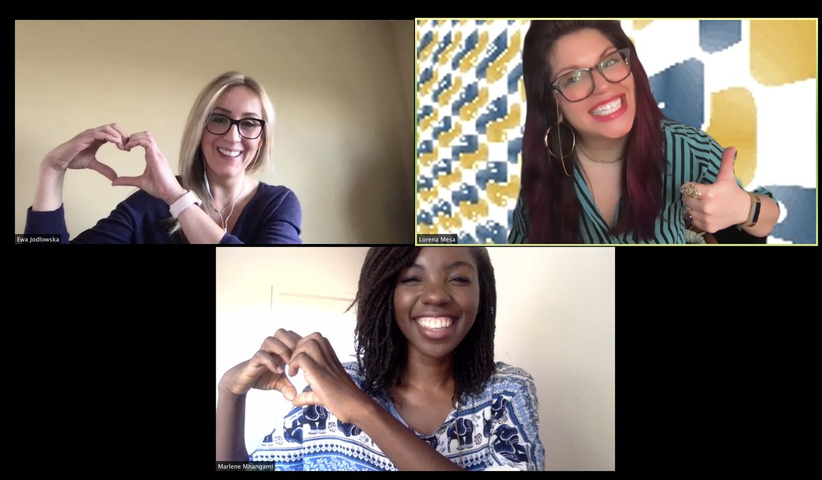 loooorenanicole's tweet photo. Annnnnnd it's a wrap 🎬 ! @ewa_jodlowska, @marlene_zw &amp; I finished recording "Life as a @ThePSF Director"  chat that'll be posted soon - look for more at @ThePSF. If you're considering running for the board this is for you! Also, what a great start to my Friday! Yay #Python! 🐍 https://t.co/wf9YVNfODI