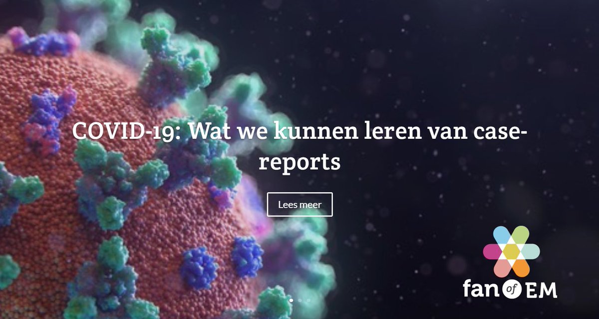 Nieuwe post:
#COVID19: Wat we kunnen leren van case-reports
bit.ly/2WGWldV

Door: <a href="/RookBram/">Bram Rook</a>, ANIOS SEH 

Reviewers: @JDatem, SEH-arts <a href="/resusforlife/">Resusforlife</a> en <a href="/LeonieGeut/">Leonie</a> 

#COVID19FOAM