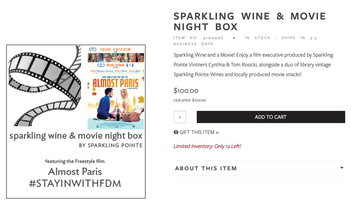 almostparisfilm's tweet photo. ☕️ #fridaymorning #FridayFeeling #FridayThoughts 

🍾 Treat yourself: @SparklingPointe bubbly and movie in #quarantinelife!

🥂 Plus movie snacks, fun visual intro to film with stars @wallyml @abigail_hawk &amp; @MichaelSorvino &amp; more 

➡️ https://t.co/NK15boFo11 

🍿 #STAYINWITHFDM https://t.co/r8GsqVtlNp