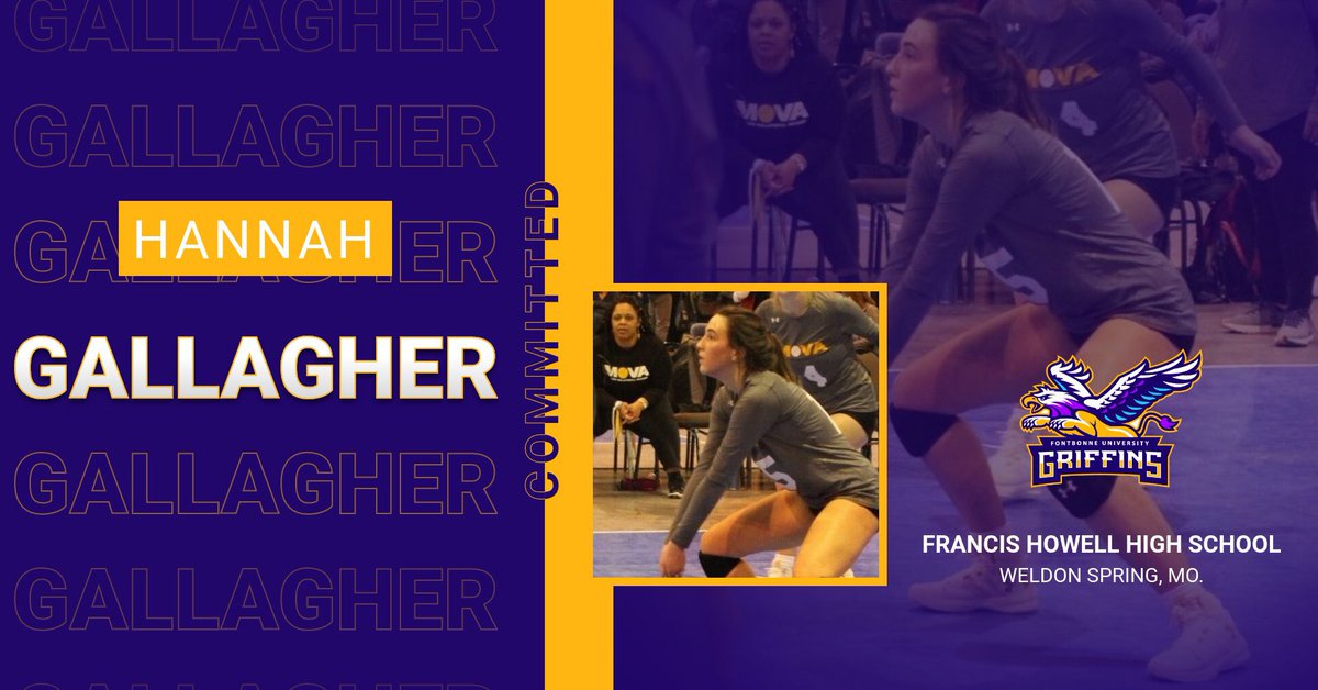 Head <a href="/FontbonneV/">Fontbonne Women’s VBALL</a> coach Ryan LeGrand announced the signing of Hannah Gallagher for the 2020 season! Welcome Hannah! #FBUGriffins #SoarHigher