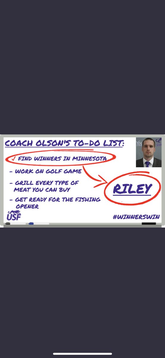 Love the list <a href="/CoachLukeOlson/">Coach Luke Olson</a>