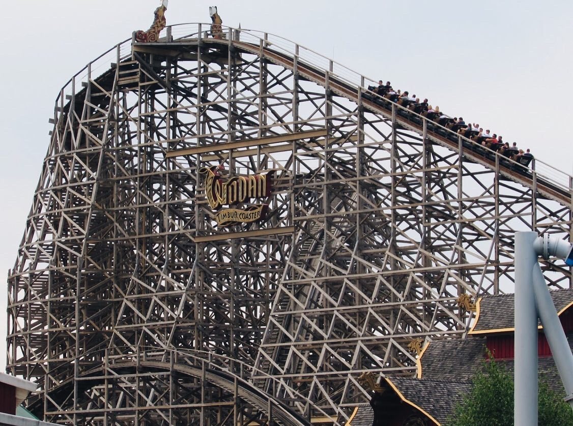 JJParques's tweet image. Wodan Timburcoaster, es la coaster de madera de GCI de @europa_park, con muchos momentos de airtime 🔥 ¿la conoces? 
Descúbrela en mi:
- NUEVO VIDEO: youtu.be/1fu3Fp-gFa8
- NUEVA ENTRADA: jjparques.blogspot.com/2020/05/el-mes…