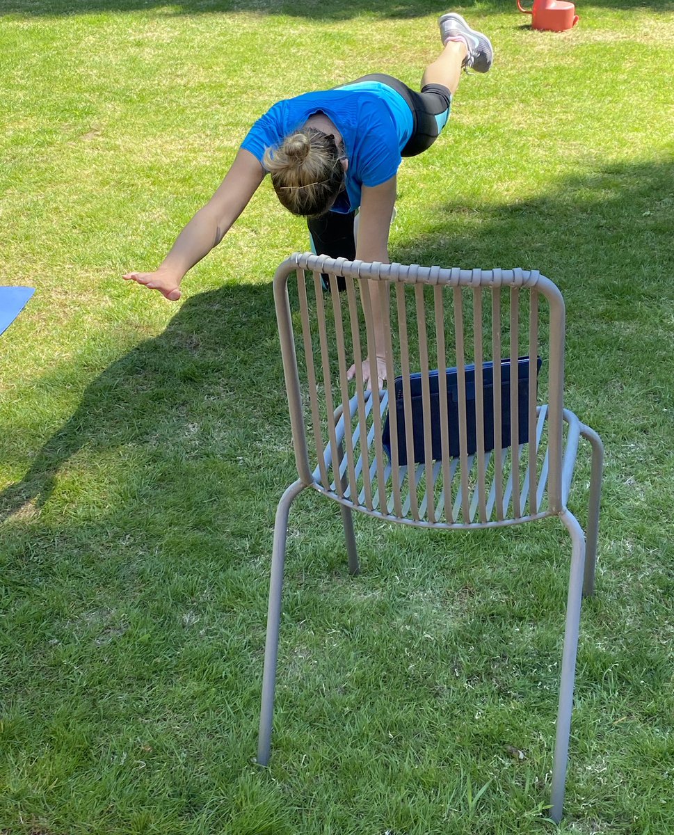 Took my workout into the sunshine.  Thanks <a href="/xXxRoxanne_SxXx/">_RoxyFit_</a> for the great session 💪🏼