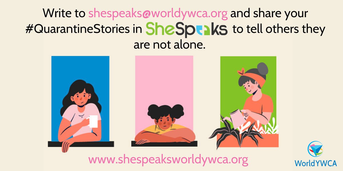 Millions of #QuarantineStories out there are proof of how resilient &amp; strong women in all their diversity can be. These stories are also amplifying unique realities &amp; struggles they are facing during #Covid_19. Share your story in #SheSpeaks &amp; let others know they are #NotAlone