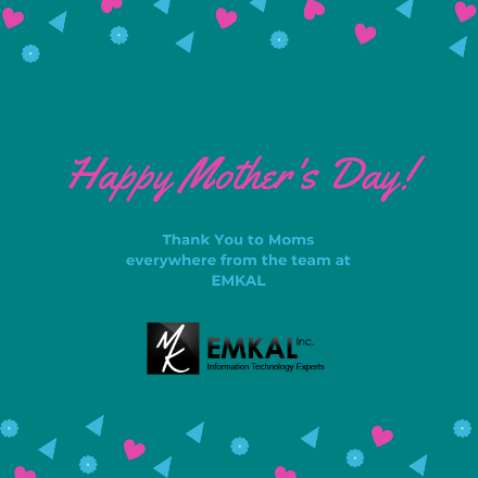emkalinc's tweet photo. Happy Mother’s Day weekend from the Team at EMKAL!

#HappyMothersDay #Mothersday https://t.co/b0gtphWGvI