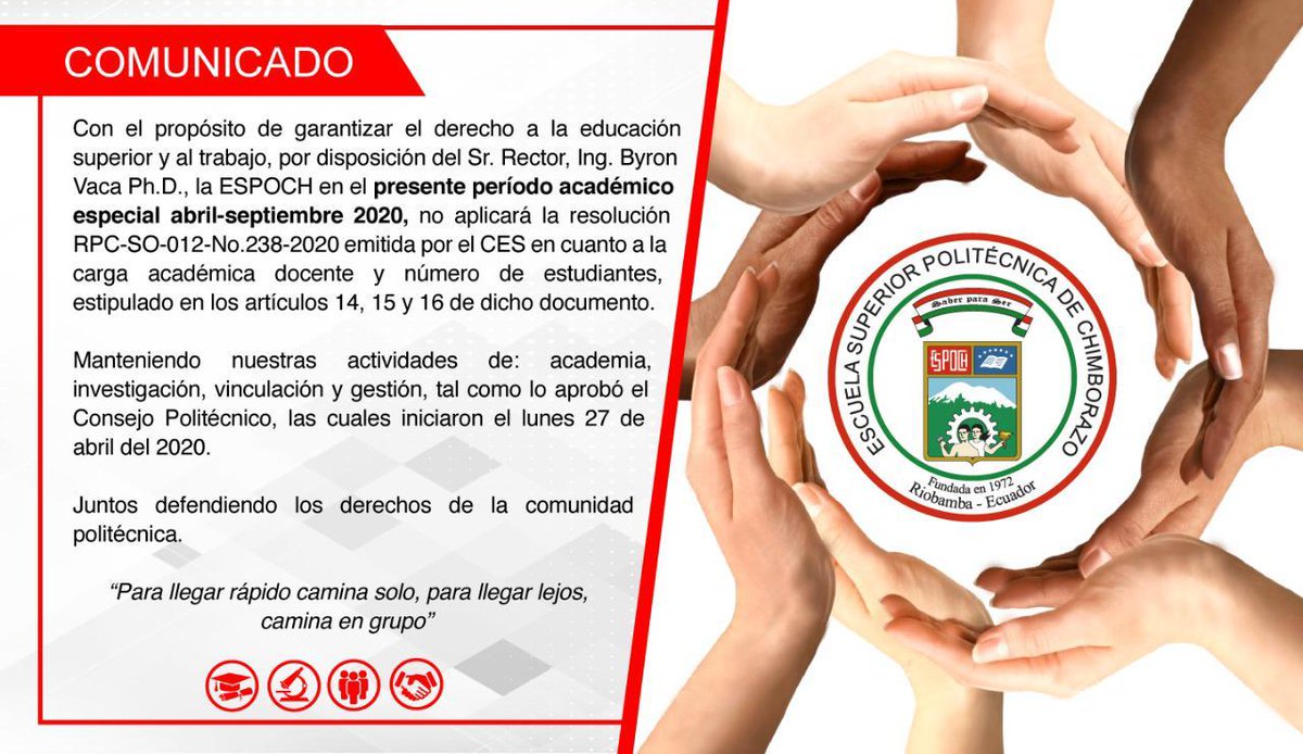 EspochRio's tweet photo. 📌Información Importante https://t.co/AKau2ottHF