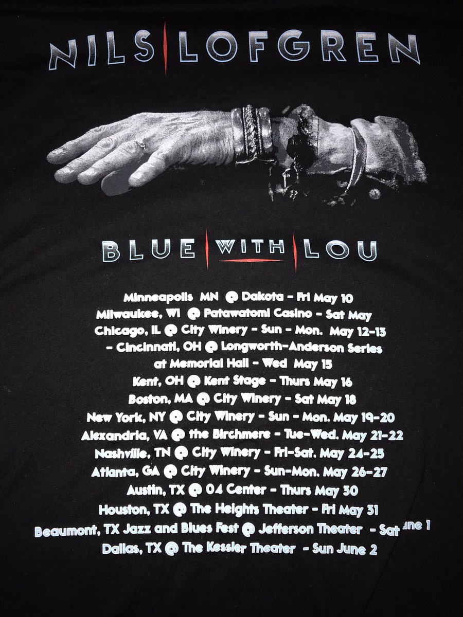 SpringNuts_'s tweet photo. @FitzFox5DC @fox5dc @thestonepony @mpslater @APBoardwalk @rockhall @pearlstreetlive @TheAnthemDC @930Club Ok Fitz! Let’s go with this one today! (Ironically I was wearing it today ) From the @nilslofgren Blue With Lou tour, designed by @azsweetheart013 ! Like the idea Fitz!  #ConcertShirtFriday https://t.co/bCHnSmLN5j