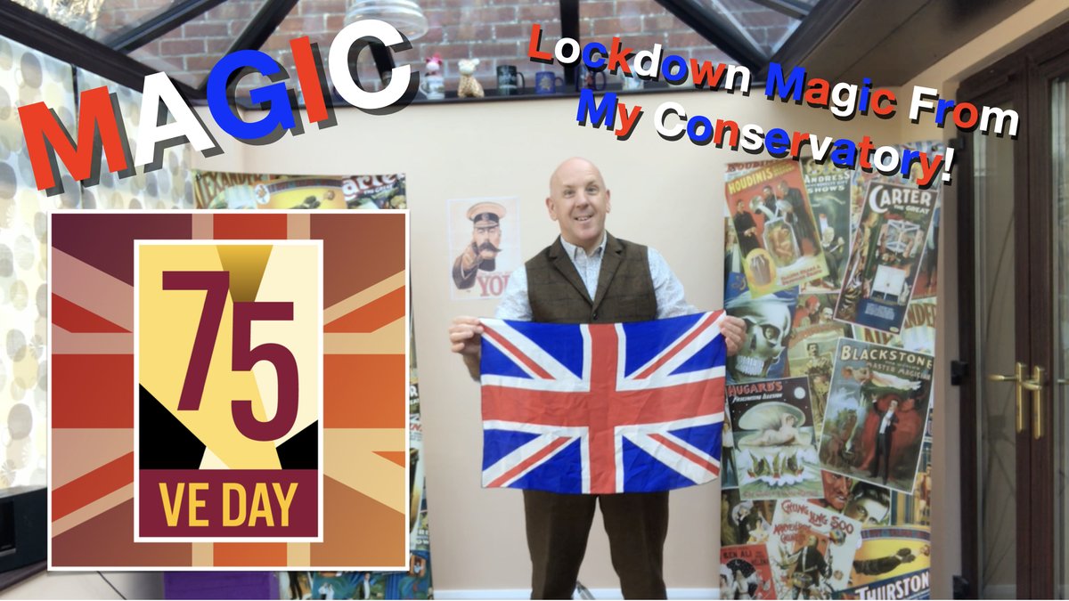 TrickyTwister's tweet image. VE Day 75 years on, a magical thank you xxx #VEDay75 #lockdownmagic #magicfrommyconservatory
youtube.com/watch?v=Y99JJA…