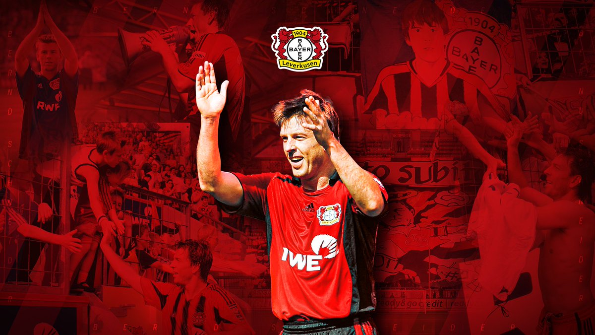 bayer04fussball's tweet photo. Heute vor 1️⃣0️⃣ Jahren hieß es in der #BayArena "DANKE SCHNIX"! 😍
Und das heißt es auch heute noch...! Unvergessen! Legende! 👏👏👏👏
🔙 #OnThisDay | #Bayer04Legende | #StärkeBayer | #Schneider https://t.co/ZHRH54dXKl