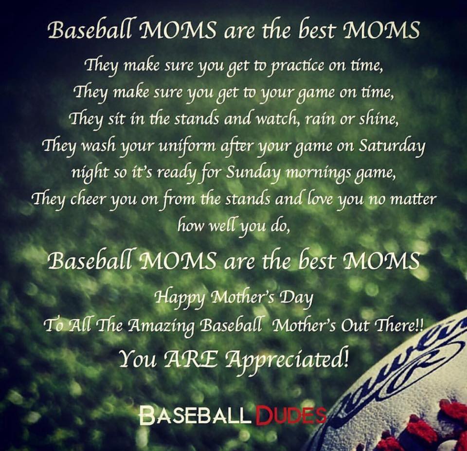 #HappyMothersDay to all the great moms out there! We'd love to hear your favourite #BaseballMoms story! #MomsAreTheBest