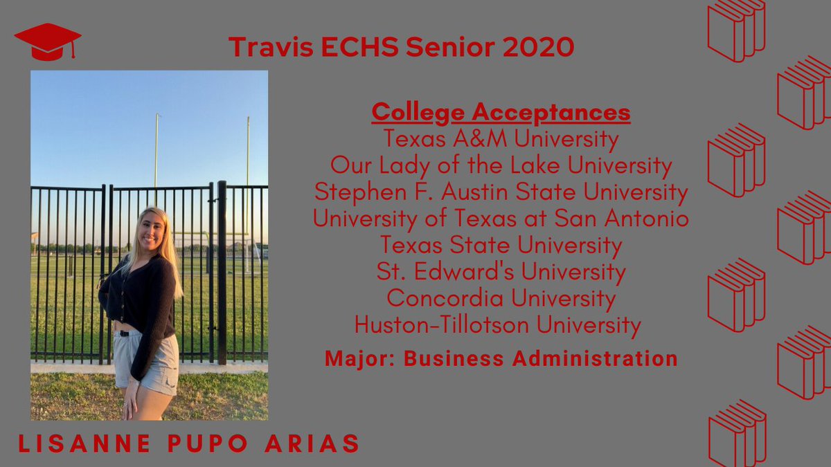rebelreadyTR's tweet photo. Next is @TravisRebels Senior @lis_nneee ! A shout out to
@collegeforward . #GoCenterGoPlaces #AdviseTexas #GenTX #AISDProud #RebelsCelebration2020 https://t.co/YToROrrwbm