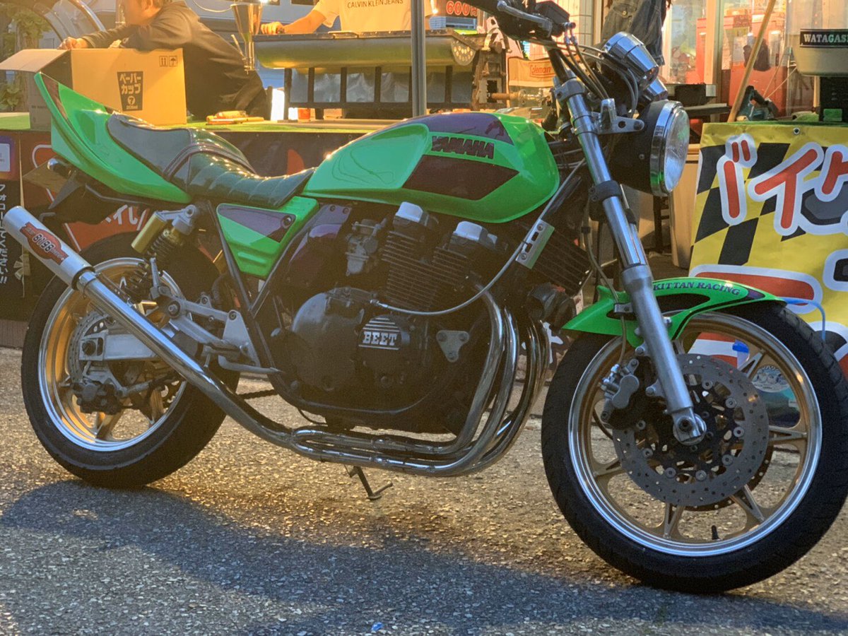 春の新作シューズ満載 XJR400 キャスト ホイール レッド セブン