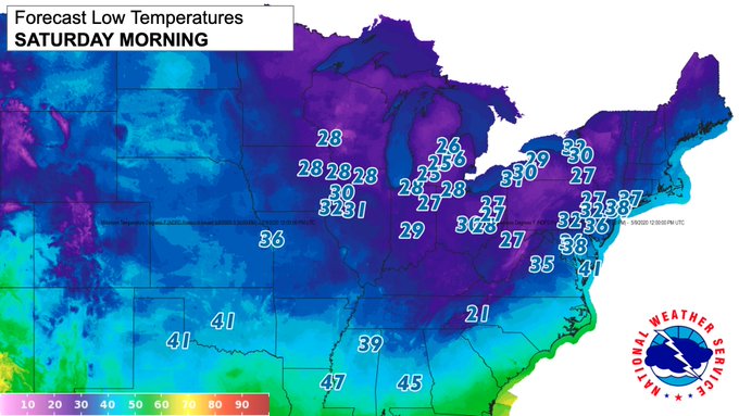 Polar Vortex Forecast Map The Polar Vortex Could Bring Snow To The Northeast This Weekend