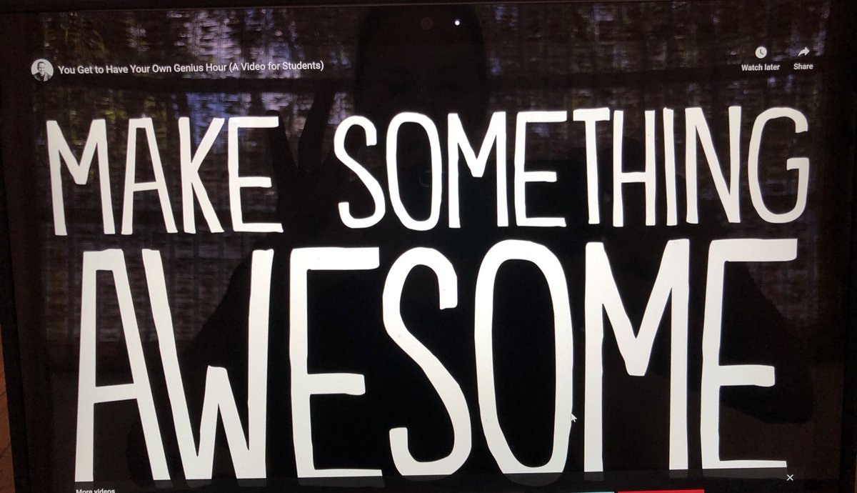 Genius Hour is a GO!!! Explore, learn, and make something AWESOME!! <a href="/VineyardsVipers/">Vineyards Elementary</a> <a href="/collierschools/">Collier County Public Schools</a>