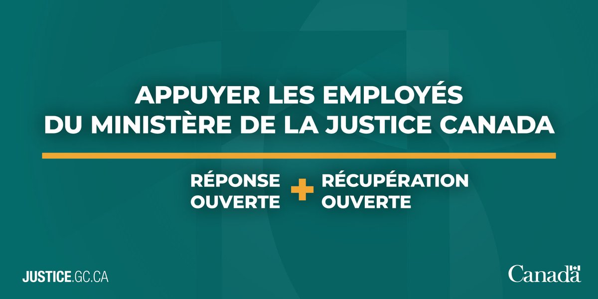 JusticeCanadaFR's tweet photo. Aujourd’hui marque la fin du Forum numérique #RéponseOuverte + #RécupérationOuverte, mais nos efforts se poursuivront dans l’esprit du #Gouvert afin de protéger la santé et le bien-être des Canadiens pendant la pandémie de #COVID19. https://t.co/sCif3M8h17