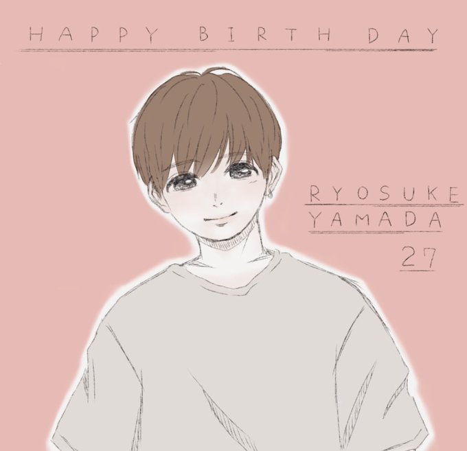 花のようなえがおを咲かせた涼介がいて逢うたび私達も笑顔をもらう5月9日祝イラのtwitterイラスト検索結果