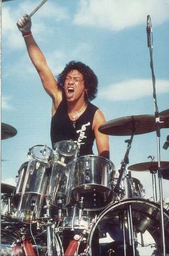 Happy Birthday Alex Van Halen . Some of the coolest looking drum kits in rock & roll 