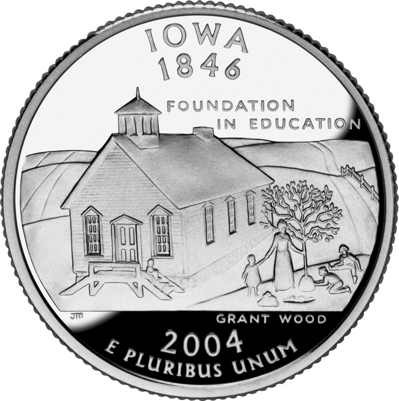 You guys… the magical tree from Connecticut had a baby and they sent it to Iowa!9/10 (no wheelchair ramp in front of tiny Iowa Hogwarts)