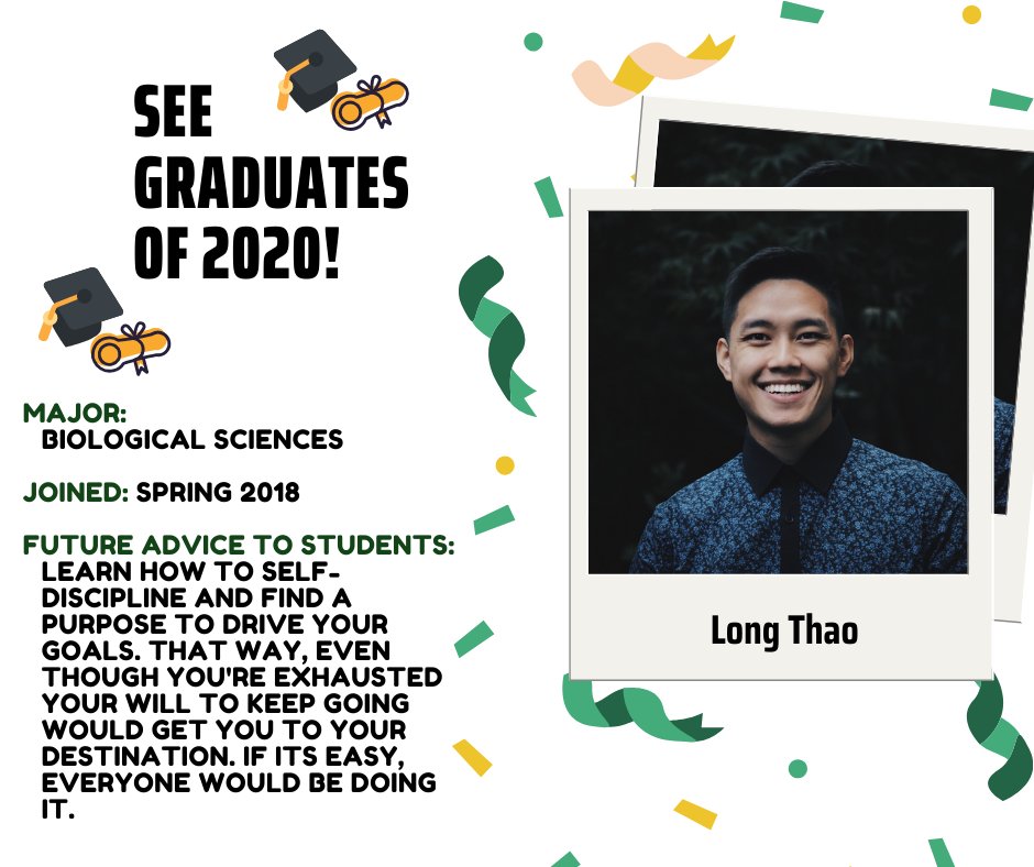 SacStateSEE's tweet photo. Let’s congratulate SEE’s 2020 Graduates and wish them the best on their new adventures!🥳🎉 #SEEStudent #SEEGraduate #SEEsuccess https://t.co/WRtIurtTSG