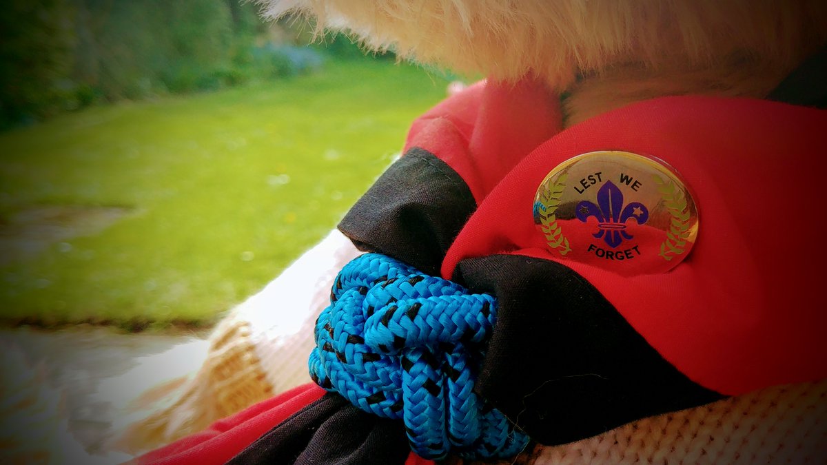 Our very own Bear enjoyed a VE Day picnic in his garden today. How have you been spending your time?... @UKScouting <a href="/northleedsscout/">District Comissioner</a> <a href="/CYScouts/">Central Yorkshire Scouts</a> #iScout with stuffed animals. #bear #VEDay75 #GardenParty #picnic #porkpie