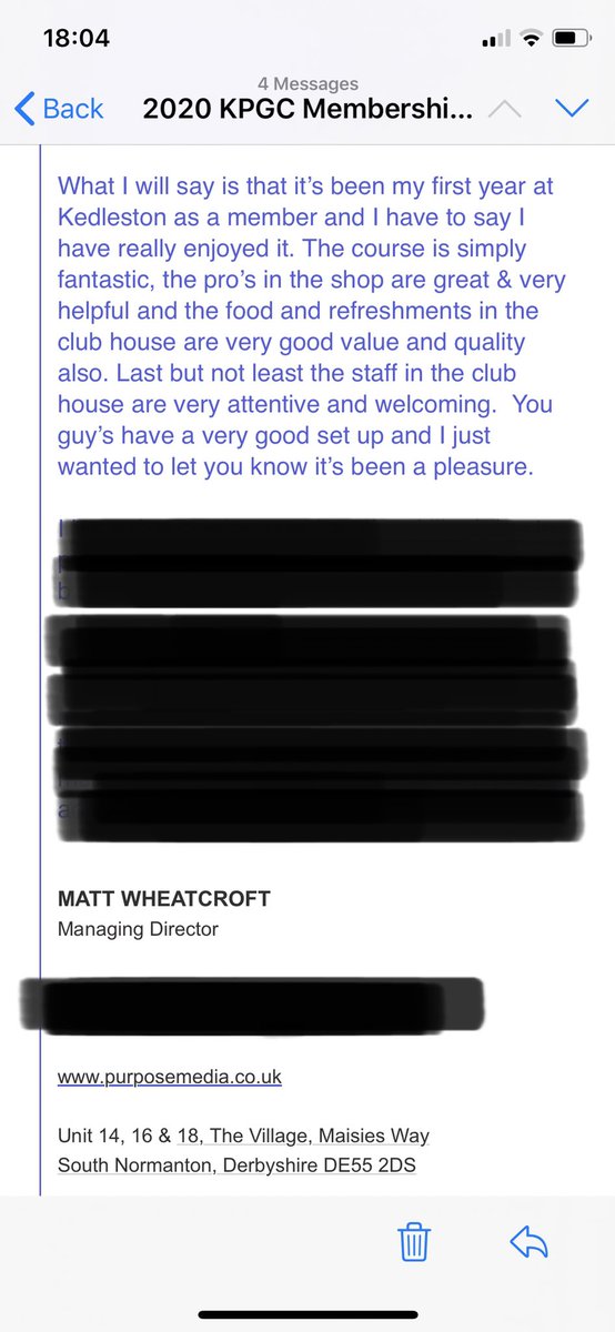 Kedleston_Park's tweet image. It is anticipated that golf courses will open in the coming weeks and Kedleston Park will initially only be open to its members. We currently have membership opportunities available. Please message for further details ⛳️☀️#membersclub #testimonial
