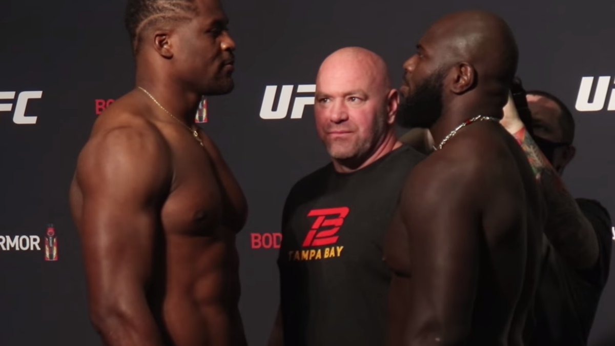 ThaWeasle's tweet photo. Dana realizing that he couldn't sh*t if this popped off 🤣 https://t.co/vqvYMzdHam