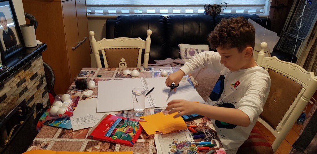 misshowley1's tweet photo. 4th class Boys are keeping themselves so busy. https://t.co/uccnnyJGsb