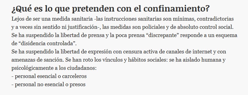 Parece q con el confinamiento tenemos sino el mismo experimento, uno muy parecido no?