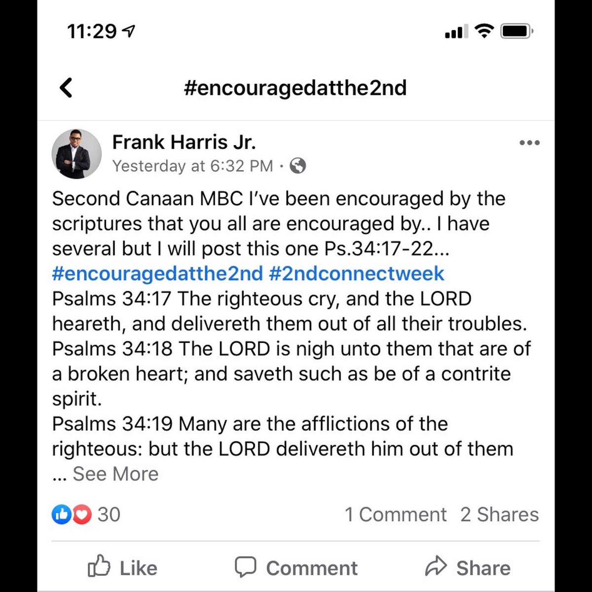 2ndCanaan's tweet photo. During this time, we at the 2nd will continue to Be Encouraged and Encourage one another. #EncouragedAtThe2nd ! ⠀
⁣#2ndConnectWeek #ChurchAtThe2nd #SecondCanaan #The2nd #TearingDownBarriers #PastorFrank #DetroitChurch #Worship #Praise #JesusChrist #ReCovery #QuarantineWorship https://t.co/ptowzE0C4Z