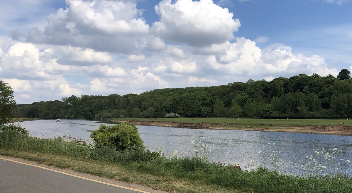 arrowgroup's tweet image. Since I can’t get out on the motorbike cycling is the next best thing. Gentle amble along the Trent Valley.