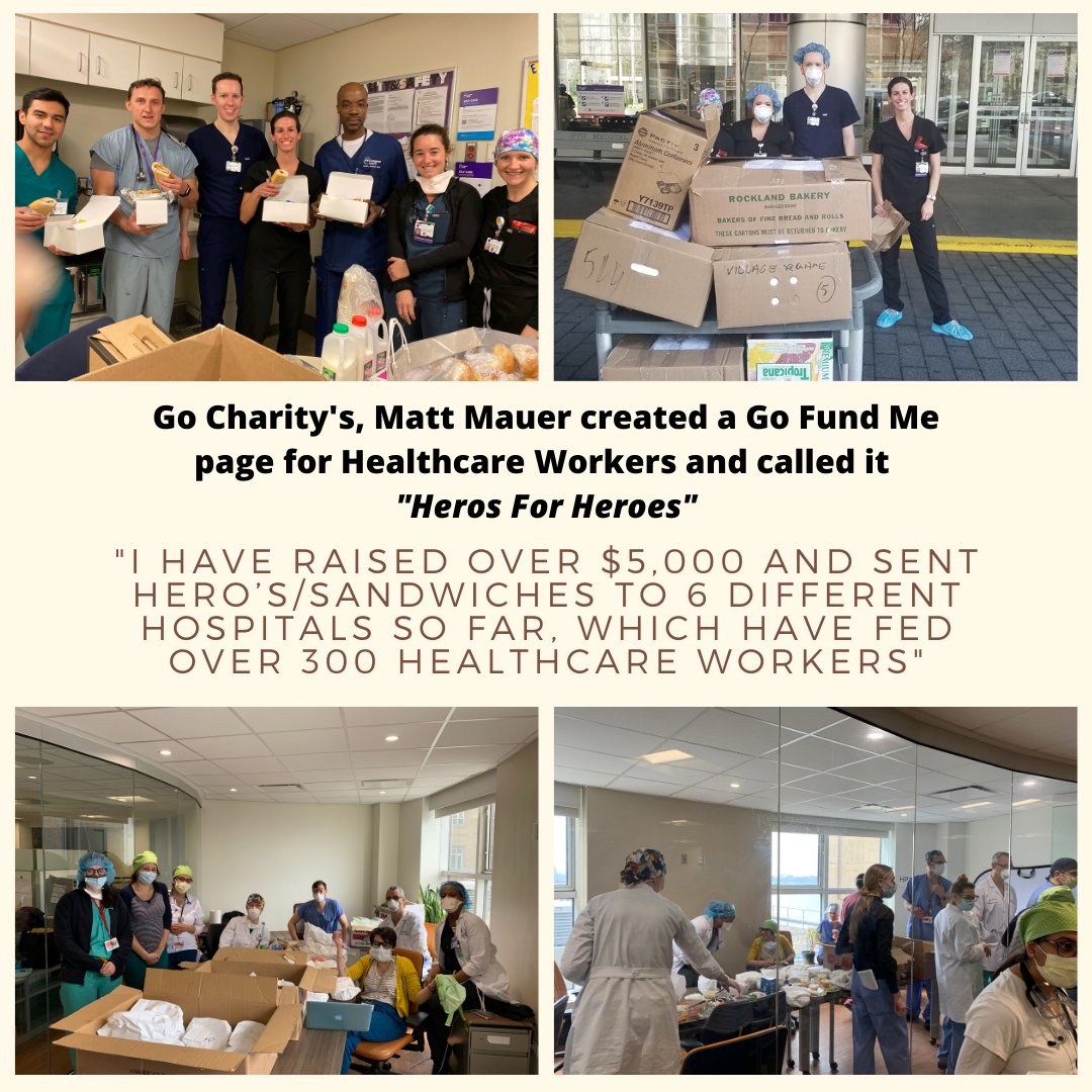 GoCharityInc's tweet photo. See what Go Charity has been doing to help the community! Our very own Matt has been raising money to give food to our Healthcare Heroes. Great job Matt!

#giveback #community #dogood #volunteer #support #bethegood #givingback #goodcause #fundraising https://t.co/adKVCCFjFV