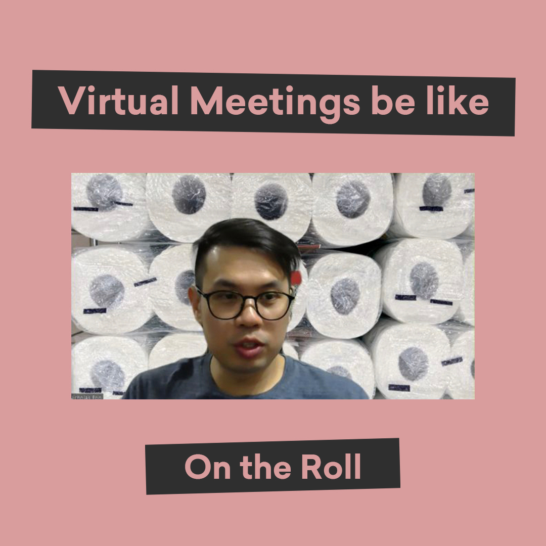 wearemarque's tweet photo. Just your normal, everyday Zoom meeting. 

Credits to Nicholas Foo https://t.co/l8HETXzlvV