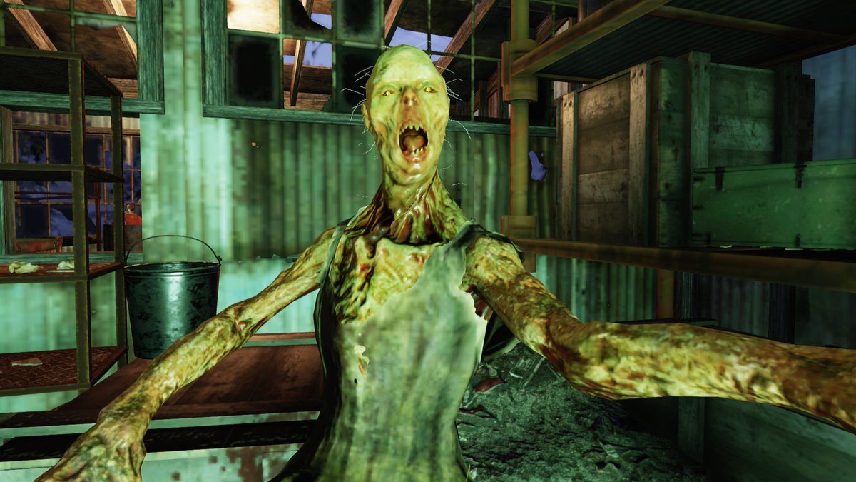 That moment when someone moved the chair you were about to sit on. Poor <a href="/EarlFeral/">Earl The Feral</a>

#Fallout76 #Fallout #PhotoMode #Xbox