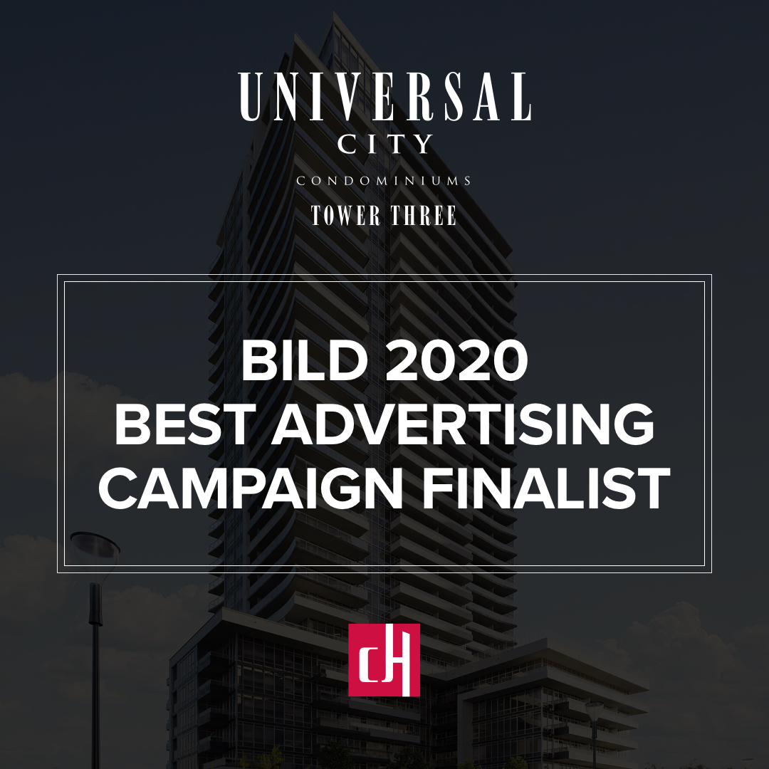 ChestnutHillDev's tweet photo. We are honoured to have been nominated for @bildgta’s Best Advertising Campaign for #UniversalCityCondos Tower Three. We are incredibly proud of this project and thank our team, sales associates, and everyone involved who helped make this nomination possible.
#ChestnutHill https://t.co/7fRMLW7cuR