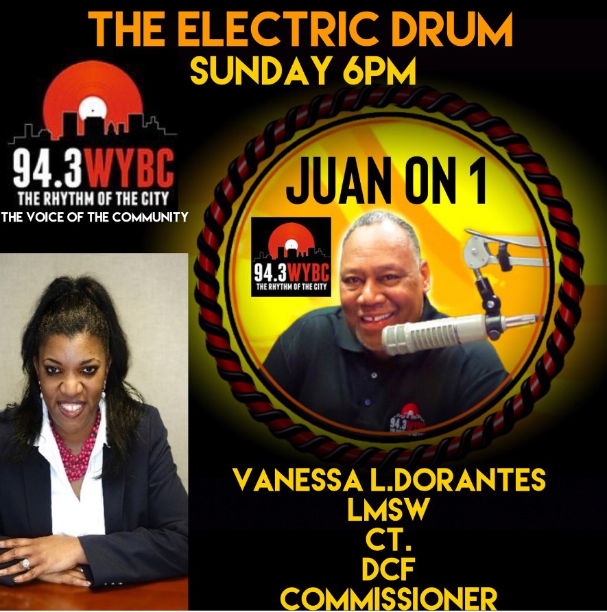 CTFosterAdopt1's tweet photo. #DCF #WYBC #JuanOn1
Join Juan Castillo Sunday at 6:00 p.m. on
94.3 WBYC for an Juan on 1 interview with
DCF Commissioner Vanessa Dorantes.
https://t.co/ioi7n5h5Ct https://t.co/DA2PiiUYbW
