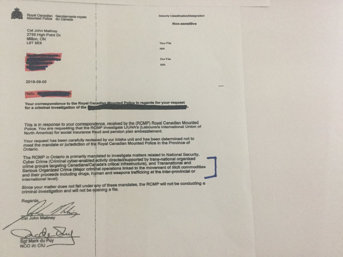 8 of 10 CRA and the RCMP have been repeatedly informed of this scam, but have refused to act on it. (Surely not politicized?)