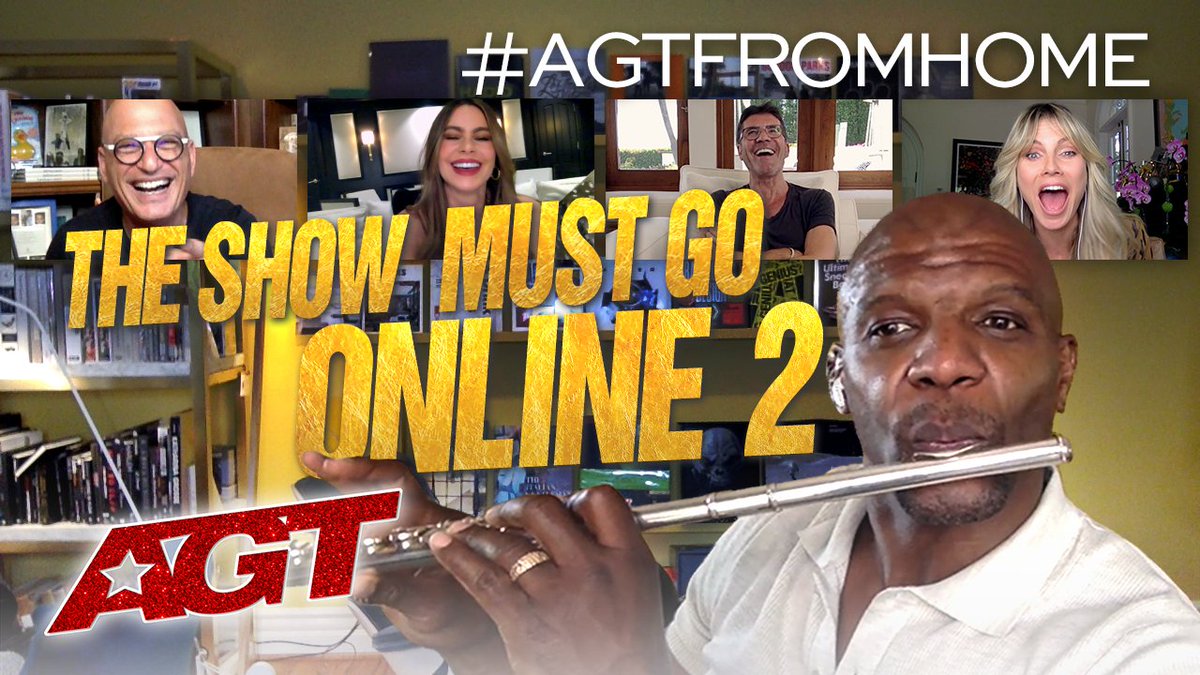 heidiklum's tweet photo. We’ve been watching auditions from home! Check out #AGTFromHome and don’t miss the season premiere of @AGT May 26th on @nbc! @terrycrews @howiemandel @sofiavergara @simoncowell #AGT 

https://t.co/DzkI80xNum https://t.co/hmEJsswffq