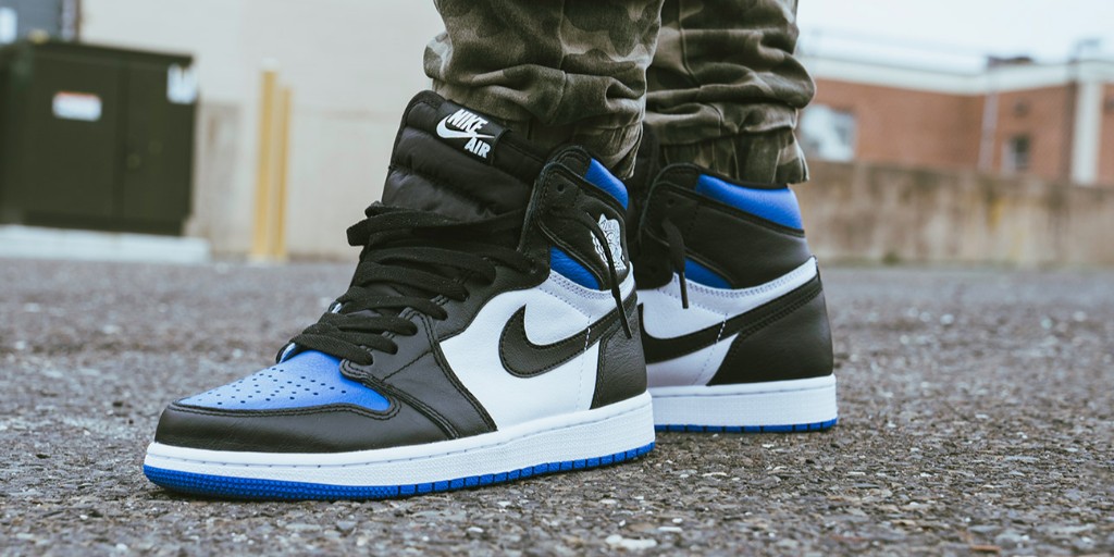 snipes jordan 1 royal toe