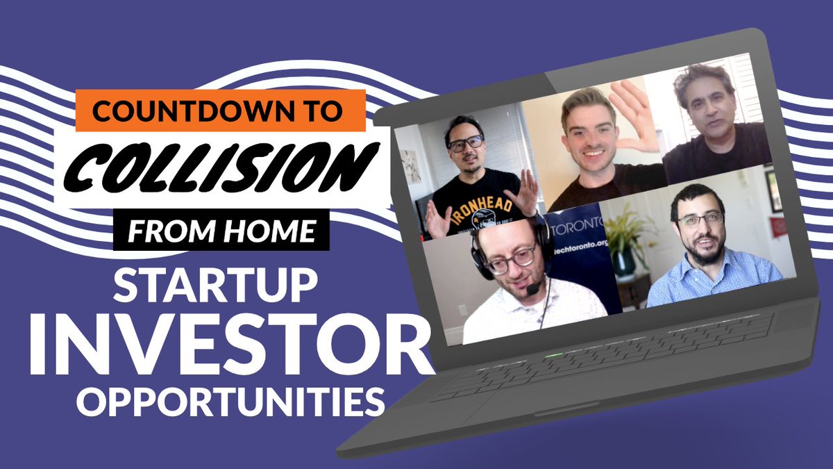 casey_lau's tweet photo. This weeks #CountdownToCollisionFromHome we round-up our incredible line-up of INVESTORS attending #CollisionFromHome  
+ Sunil and I talk to
@alexandernorman 🇨🇦 @AngelList
@chrismccann 🇺🇸 @RaceCapital
Head of Investors 🇮🇪 @venturemackital
📺https://t.co/p08AgA3LWd
7 WEEKS TO GO! https://t.co/wGmu60JKUu