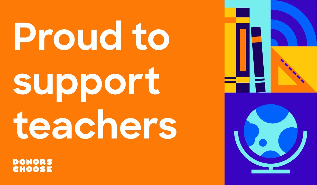 Thank you to the tireless educators who are fueling future generations with knowledge. Our employee matching program partnered with the @donorschoose Coronavirus Relief: Keep Kids Learning fund to help teachers get resources #TeacherAppreciationWeek donorschoose.org/coronavirus