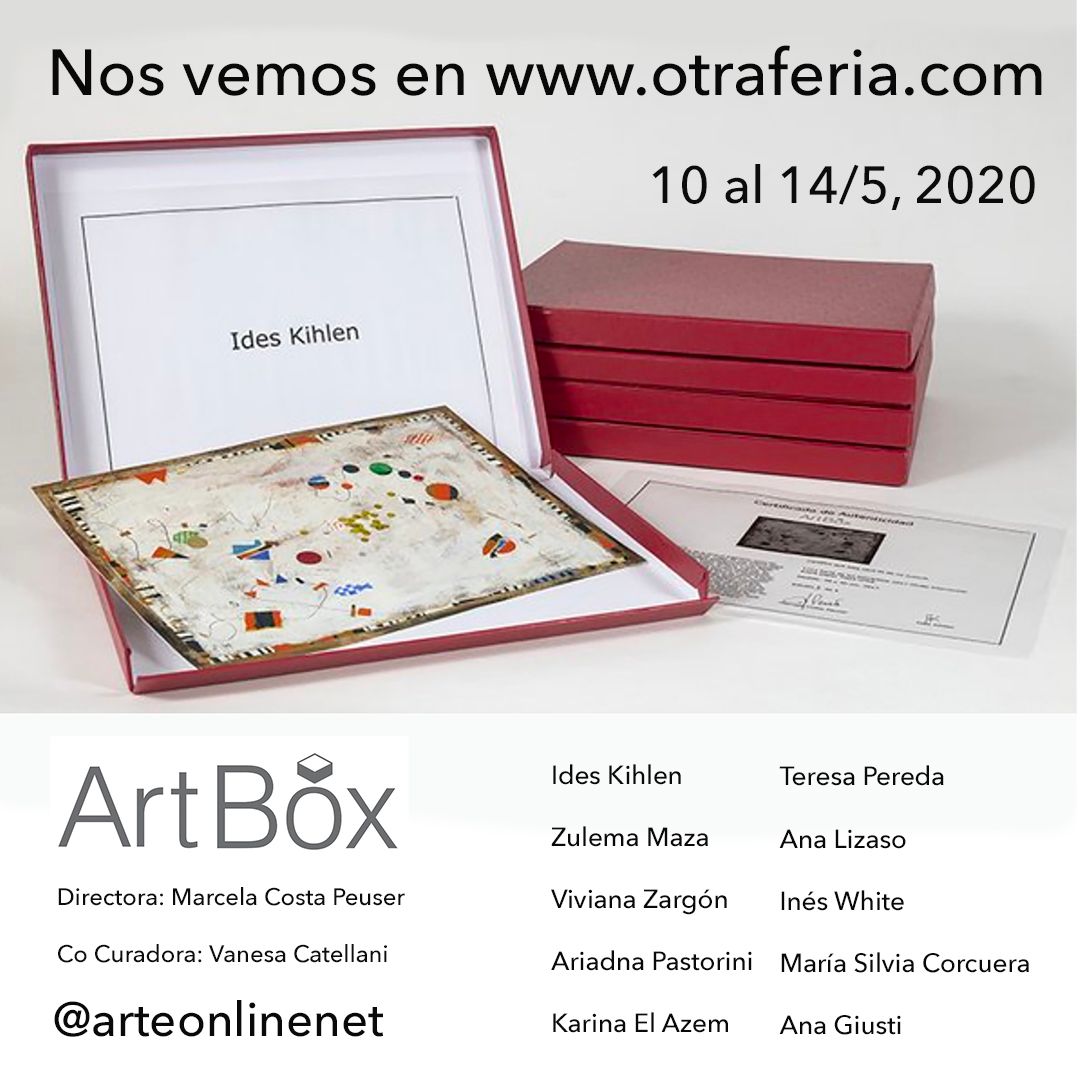 ArtBox en #Otraferia del 10 al 14 de mayo, 2020
Enterate! buff.ly/2WJNZCq