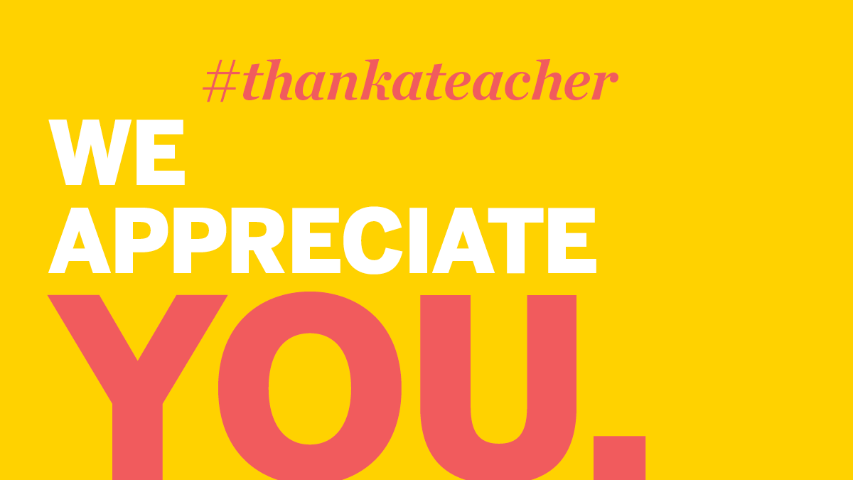 VarsityYearbook's tweet photo. You are the special people they’ll always remember. We see you — how you treasured your time with them, honored their minds, inspired their pursuits. To students, you are mentors and when they are adults, you’ll become friends. #thankateacher #boundtoremember https://t.co/il8uv5vnMj