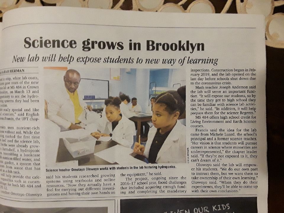 edmonds_ii's tweet photo. Our scholars can not wait until they get back to school to the new science lab!! Check out our story In the latest UFT paper!! @uft_middle_schools @uftny @principalluard @nycschools #sciencegrowsinbrooklyn @IClarenceEllis @Principalmluard https://t.co/ZfsdgGISWa